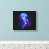 カ鮮やかラ白熱［赤熱］光を放つゲリ キャンバスプリント (インサイチュ (ウッドフロア))