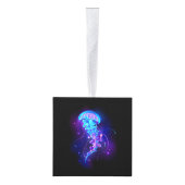 カ鮮やかラ白熱［赤熱］光を放つゲリ キューブオーナメント (右)