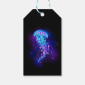 カ鮮やかラ白熱［赤熱］光を放つゲリ ギフトタグ (裏面)