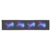 カ鮮やかラ白熱［赤熱］光を放つゲリ ショートテーブルランナー (横)