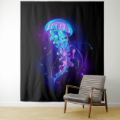 カ鮮やかラ白熱［赤熱］光を放つゲリ タペストリー (インサイチュ)