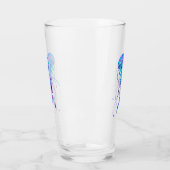 カ鮮やかラ白熱［赤熱］光を放つゲリ タンブラーグラス (左)