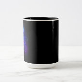 カ鮮やかラ白熱［赤熱］光を放つゲリ ツートーンマグカップ (中央)