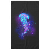 カ鮮やかラ白熱［赤熱］光を放つゲリ テーブルクロス (正面)