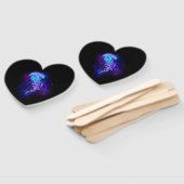 カ鮮やかラ白熱［赤熱］光を放つゲリ ハンドファン (組立なし)