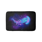 カ鮮やかラ白熱［赤熱］光を放つゲリ バスマット (正面)