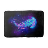 カ鮮やかラ白熱［赤熱］光を放つゲリ バスマット (正面)