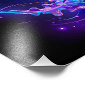 カ鮮やかラ白熱［赤熱］光を放つゲリ フォトプリント            (角)