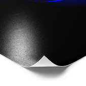 カ鮮やかラ白熱［赤熱］光を放つゲリ フォトプリント            (角)