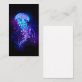 カ鮮やかラ白熱［赤熱］光を放つゲリ プレイスカード (正面/裏面)