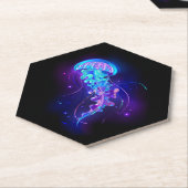 カ鮮やかラ白熱［赤熱］光を放つゲリ ペーパーコースター (アングル)