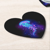 カ鮮やかラ白熱［赤熱］光を放つゲリ ペーパーコースター (アングル)