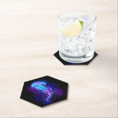 カ鮮やかラ白熱［赤熱］光を放つゲリ ペーパーコースター (インサイチュ)