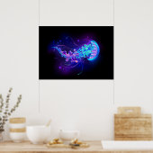 カ鮮やかラ白熱［赤熱］光を放つゲリ ポスター (キッチン)