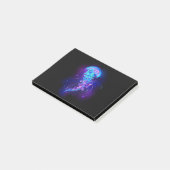 カ鮮やかラ白熱［赤熱］光を放つゲリ ポストイット (アングル)