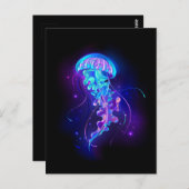 カ鮮やかラ白熱［赤熱］光を放つゲリ ポストカード (正面/裏面)