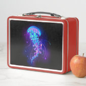 カ鮮やかラ白熱［赤熱］光を放つゲリ メタルランチボックス (インサイチュ)