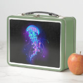 カ鮮やかラ白熱［赤熱］光を放つゲリ メタルランチボックス (インサイチュ)