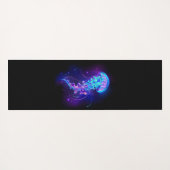 カ鮮やかラ白熱［赤熱］光を放つゲリ ヨガマット (裏面(横))