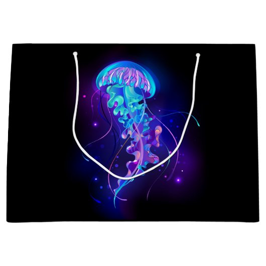 カ鮮やかラ白熱［赤熱］光を放つゲリ ラージペーパーバッグ (正面)