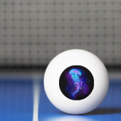 カ鮮やかラ白熱［赤熱］光を放つゲリ 卓球ボール (ネット)