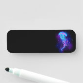 カ鮮やかラ白熱［赤熱］光を放つゲリ 名札 (インサイチュ)