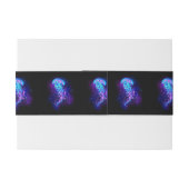 カ鮮やかラ白熱［赤熱］光を放つゲリ 招待状ベリーバンド (裏面例)