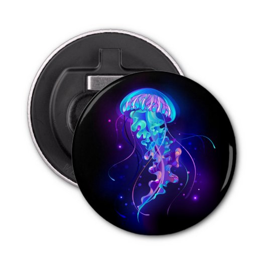 カ鮮やかラ白熱［赤熱］光を放つゲリ 栓抜き (正面)