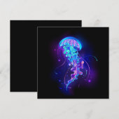 カ鮮やかラ白熱［赤熱］光を放つゲリ 案内状 (正面/裏面)