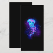 カ鮮やかラ白熱［赤熱］光を放つゲリ 案内状 (正面/裏面)