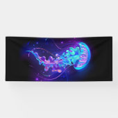 カ鮮やかラ白熱［赤熱］光を放つゲリ 横断幕 (横)