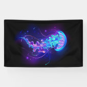 カ鮮やかラ白熱［赤熱］光を放つゲリ 横断幕 (横)