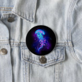 カ鮮やかラ白熱［赤熱］光を放つゲリ 缶バッジ (インサイチュ)