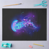 カ鮮やかラ白熱［赤熱］光を放つゲリ 薄葉紙 (クラフト)