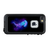 カ鮮やかラ白熱［赤熱］光を放つゲリ LifeProof iPhoneケース (裏面横)