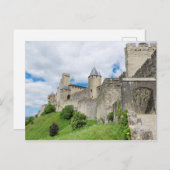 カ르カッソンヌの城郭都市 ポストカード (正面/裏面)