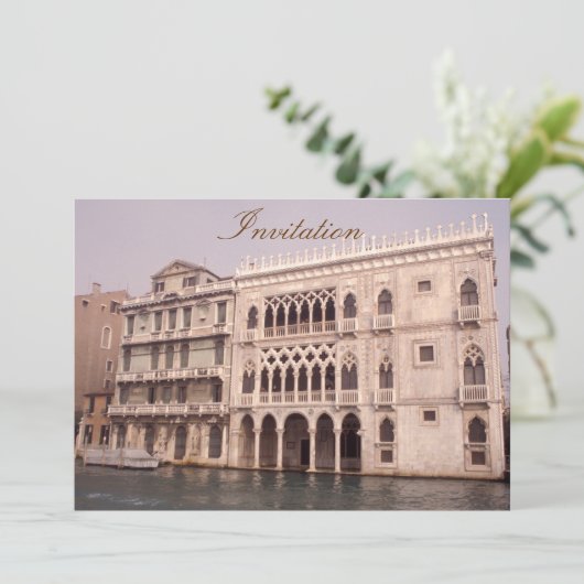 カ・ドーロ 招待状 (スタンド正面)