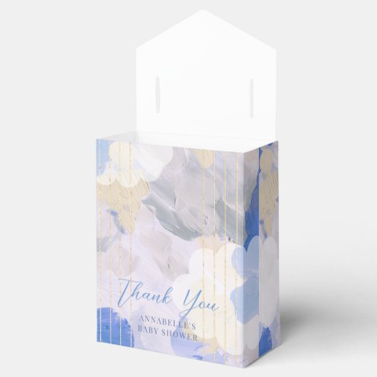 ガアッシュ絵を描ブラシの赤ちゃんシャワー フェイバーボックス (オープン)