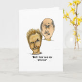 ガイおもしろいズ60誕生日 カード (黄色い花)