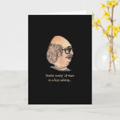 ガイおもしろい頼の出来事 カード (黄色い花)