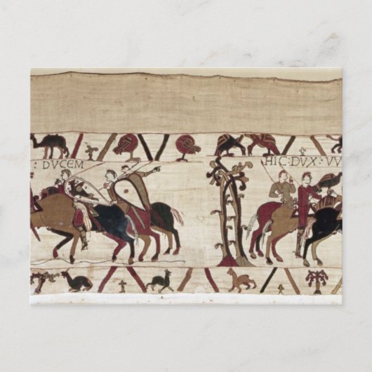 ガイはハロルドを連れてEuでデューク・ウィリアムに会う ポストカード (正面)