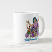 ガイアとプラネタイトグラフィック ジャンボコーヒーマグカップ (正面右)