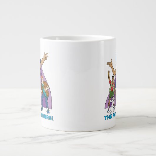 ガイアとプラネタイトグラフィック ジャンボコーヒーマグカップ (正面)