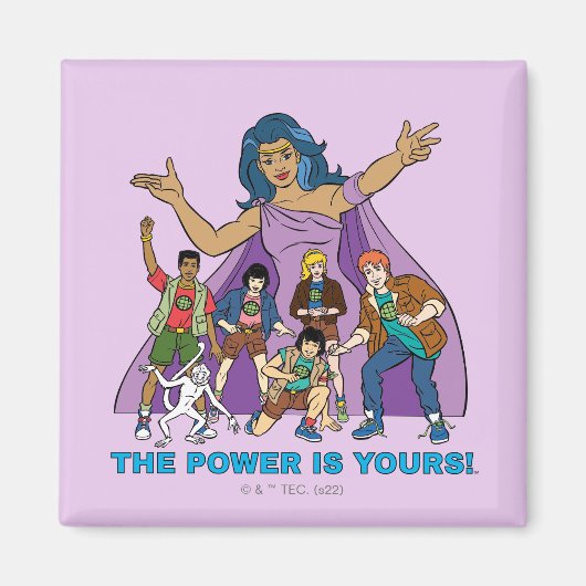 ガイアとプラネタイトグラフィック マグネット (正面)