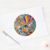 ガイアのタイムステッカー ラウンドシール (封筒)