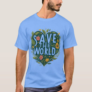 ガイアの救守護者- The World Earth T-Shirt Tシャツ