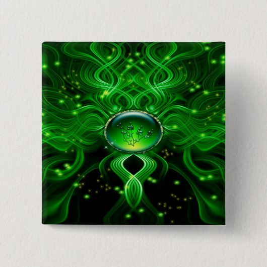 ガイアの生命流れ 缶バッジ (正面)