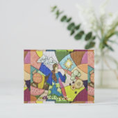 ガイアの豊富な食べ物の果物野菜 ポストカード (スタンド正面)