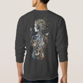 ガイアの魂 – 地球の母 スウェットシャツ (裏面)