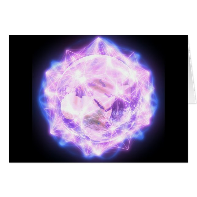 ガイアカードのための祈りの言葉 (正面横)